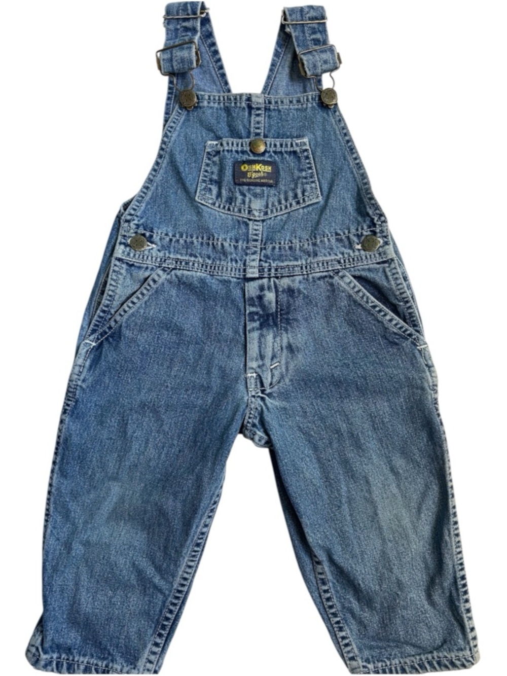 Vintage OshKosh B'gosh Vestbak Medium Blue Denim Overalls